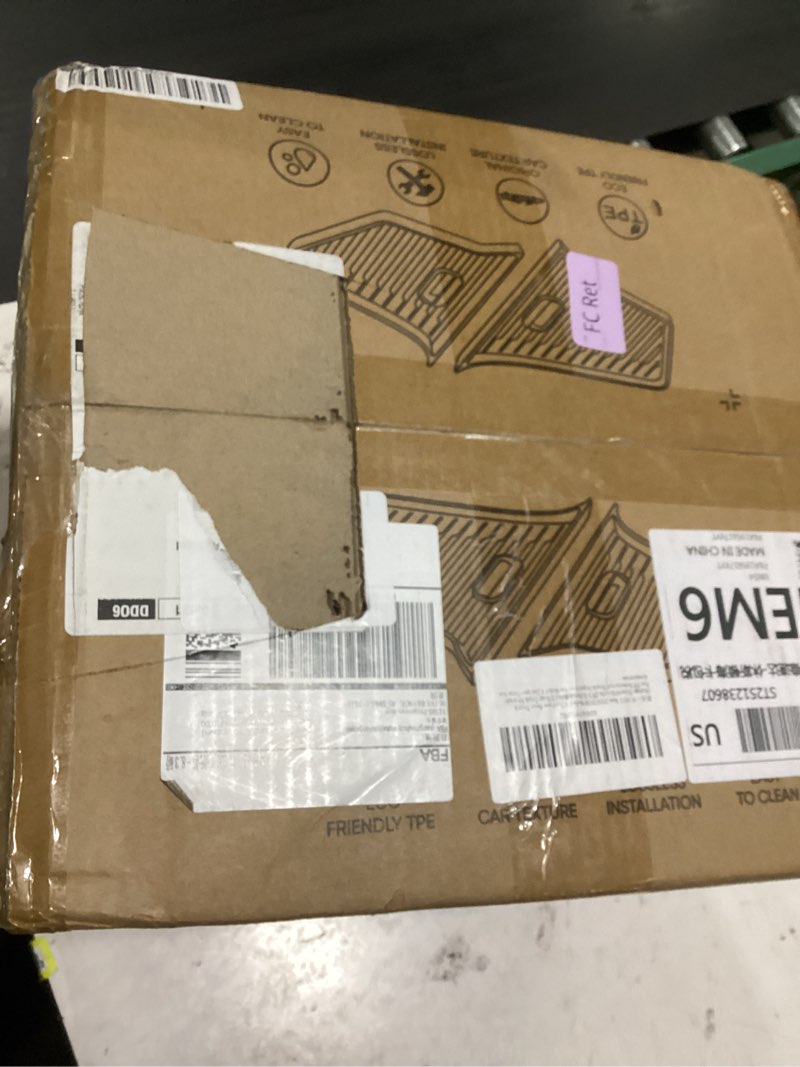 Condition photo showing Good Condition for new 2025 2026 model y juniper rear trunk storage bins with lids 2pcs refresh model y rear trunk storage box tpe waterproof trunk organizer for model y juniper interior accessories 2025-2026 model y trunk storage bin
