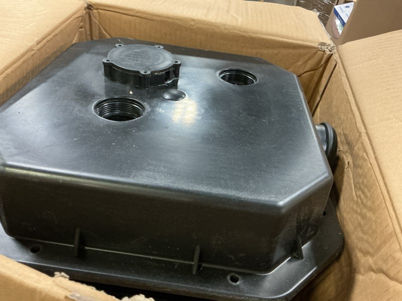 Condition photo showing Good Condition for vevor utility sump pump, 1/2 hp, 120-volt, 3500 gph flow, 28 ft head, under-sink system with 6 gallon basin, automatic utility/laundry pump, drain pump with 1-1/2" npt outlet, black 1/2 hp kit
