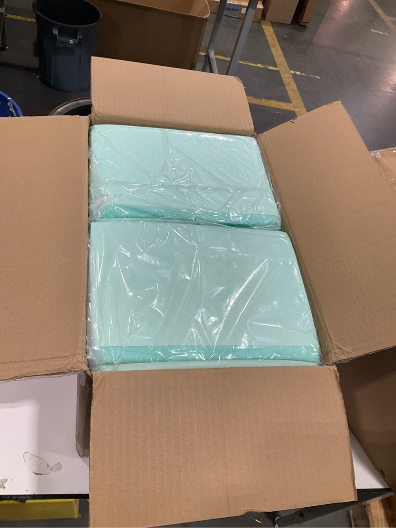 Condition photo showing Good Condition for medline super absorbent underpad, 36" x 36", 50 count, extra large disposable incontinence pads, protective bed pads, chucks, for kids, adults, elderly, furniture & surface protection pee pad