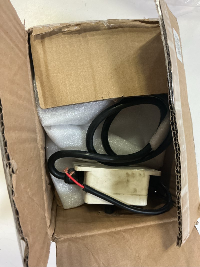 Condition photo showing As Is for dc 12v brushless mini concrete vibrator, aluminum alloy vibration motor 4000rpm vibrating vibrators adjustable speed brushless dc concrete vibrator for construction equipment (15w)