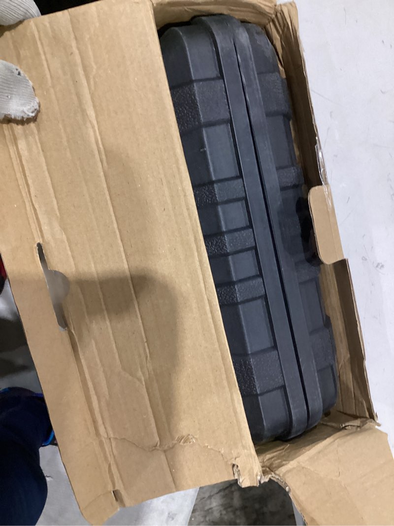 Condition photo showing Good Condition for dekeones drywall skimming blade set with portable case, stainless steel 6", 10",16", 24"&32" skimming blades with 28"-62" extension handle, drywall finishing tools for plasterboard and wallboard