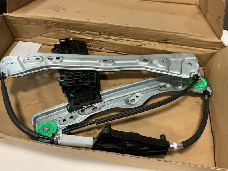 Condition photo showing Good Condition for Front Right Passenger Side Power Window Regulator Without Motor Compatible for 2020-2023 Tesla Model Y