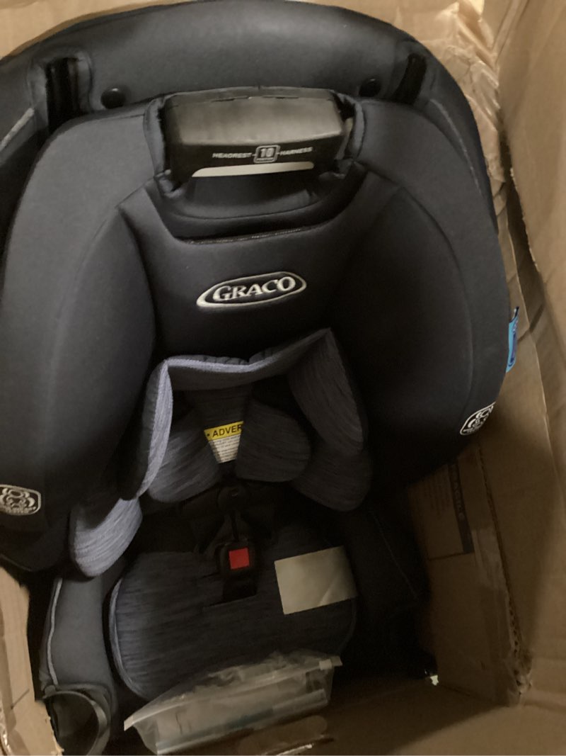 Condition photo showing Good Condition for Graco Slimfit 3-in-1 Convertible Car Seat, Ultra-Space-Saving Design, Jarret, Suitable for Rear and Forward-Facing, Highback Booster Seat with 10-Position Headrest
