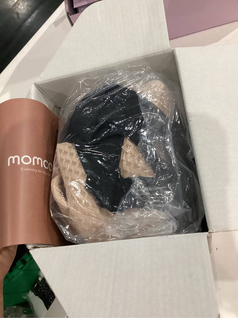 Condition photo showing Good Condition for momcozy baby carrier - ergonomic, cozy and lightweight carrier for 7-45lbs, effortless to put on, ideal for hands-free parenting, enhanced lumbar support, purehug for infant to toddler, air mesh-pink