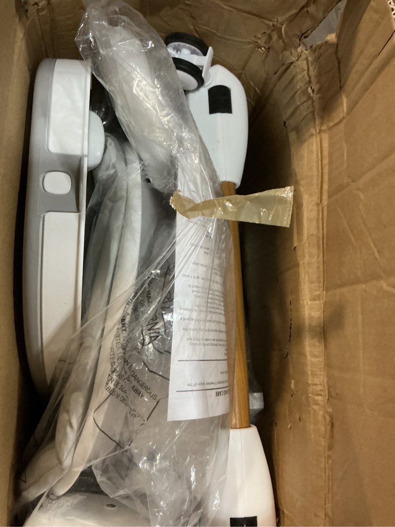 Condition photo showing Good Condition for mallify foldable high chairs for babies and toddlers, 3-in-1 convertible baby high chair with removable soft cushion and tray, adjustable height & recline, lockable wheels, ligh gray soft gray