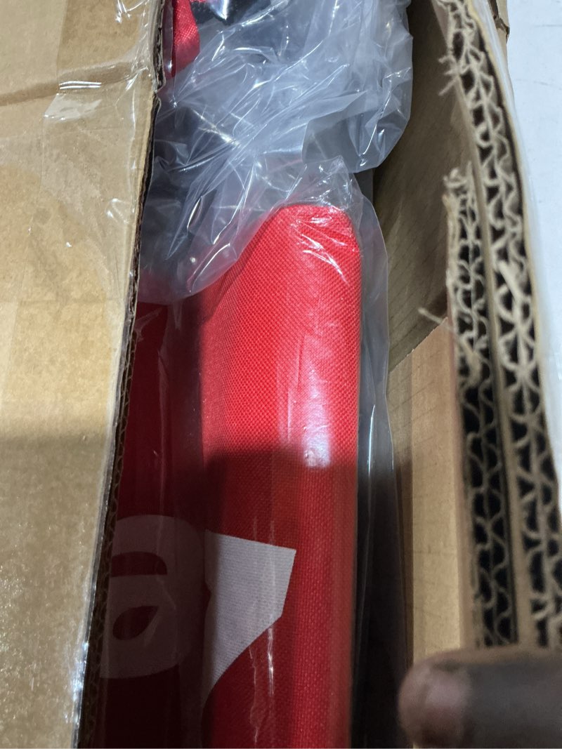 Condition photo showing Good Condition for ZELUS Football Throwing Net, Quarterback Training Equipment with 5 Target Pockets, Football Practice Throwing Passing Accuracy Trainer with Carry Bag Ground Stakes for Kids Adults Red 6×6