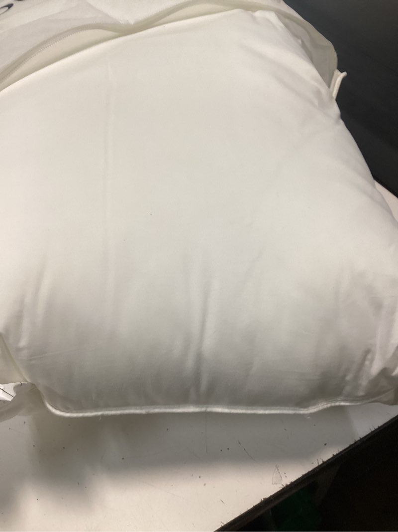 Condition photo showing Good Condition for premium down alternative pillow, standard, firm/extra firm