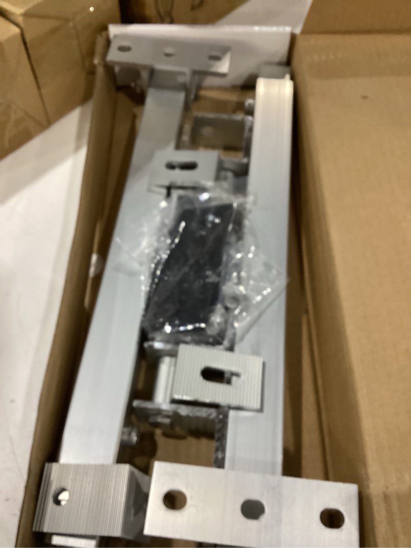 Condition photo showing Good Condition for solar panel mounting brackets, adjustable solar panel tilt mount brackets, 14-27in aluminum solar panel mount up to 600w watt mounting bracket set, portable stand for roof rv boat