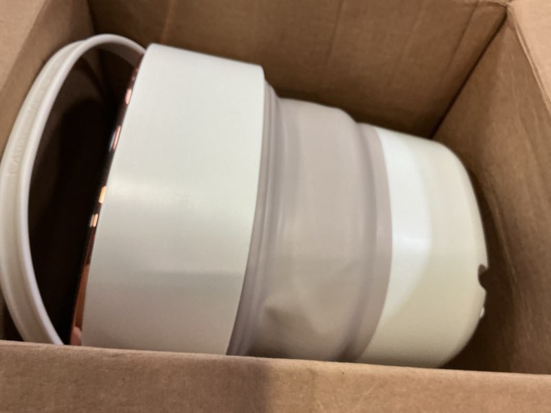 Condition photo showing Good Condition for portable washing machine 15l, mini washer with 4 modes and spin basket, large capacity laundry washer deep cleaning for underwear,baby clothes, foldable washing machine for apartments,camping,travel