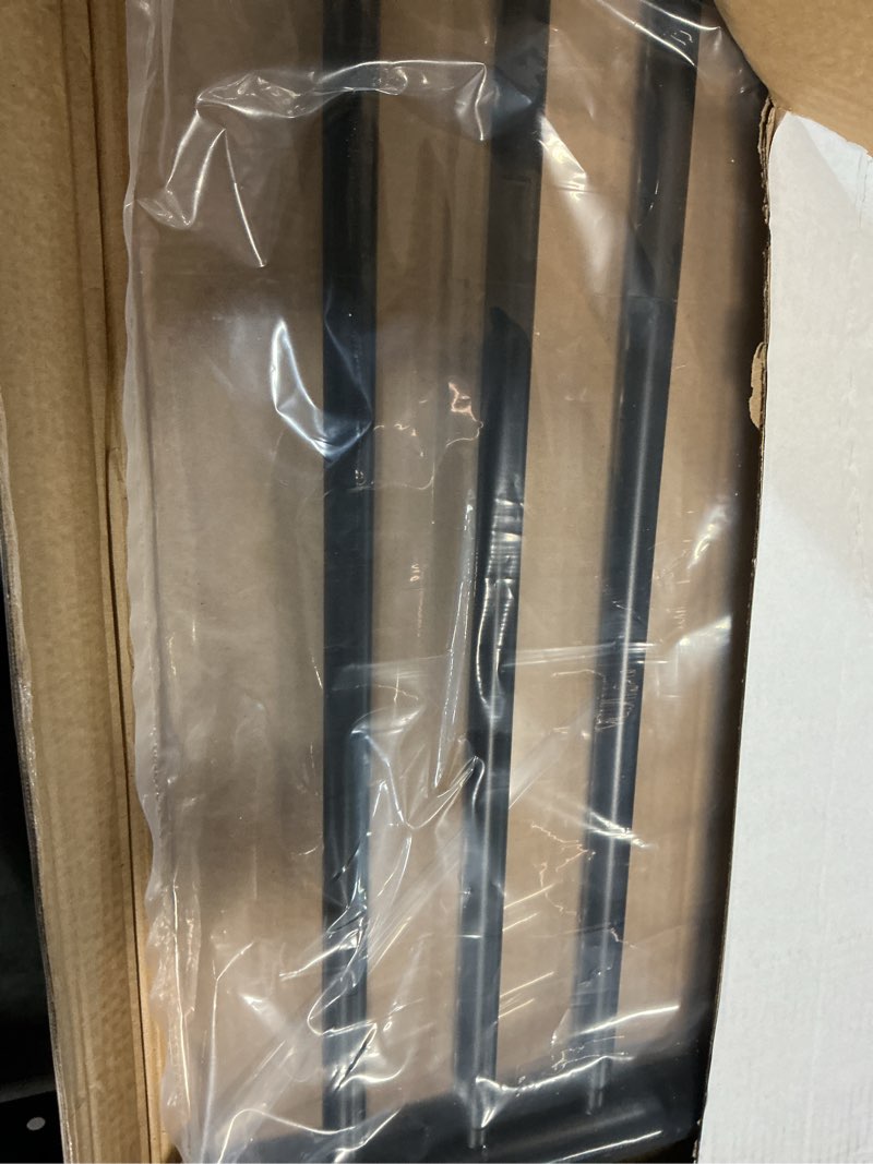 Condition photo showing New/Like New for heatgene towel warmer wall-mounted hardwired heated towel rack matte black matte black h 31.9 × w 23.6