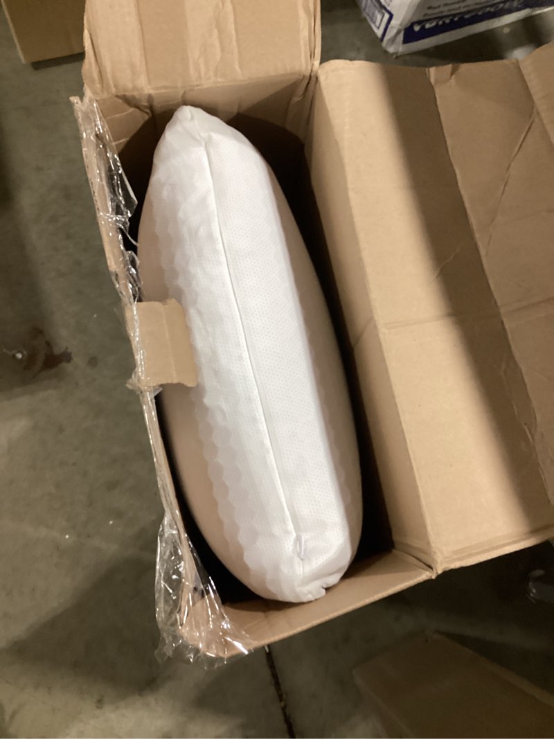Condition photo showing Good Condition for purple harmony pillow – talalay latex foam cooling pillow for combo or side sleepers, 360º hex gelflex grid for no-pressure support and luxurious weightless feel - standard, medium feel, med height