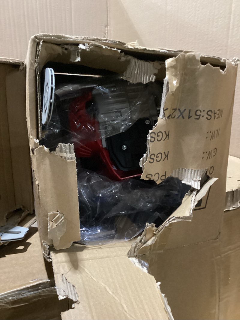 Condition photo showing As Is for Gas Chainsaw 58CC with Quick-Switch Dual Bars (18/20 Inch),Gas Powered Chain saw 2 Stroke Handed Petrol Gasoline for Cutting Wood Outdoor Garden Farm Home 57CC 58-CC