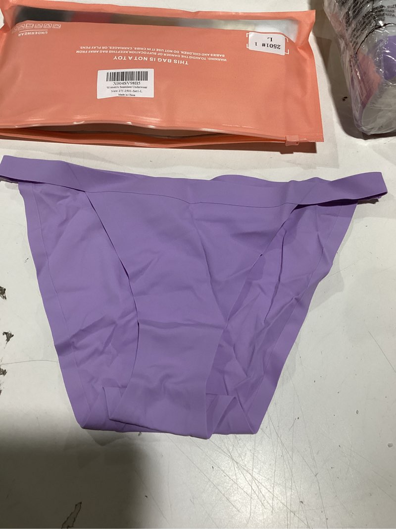 (SIZE L) (5 PIECE)Women’s seamless underwear