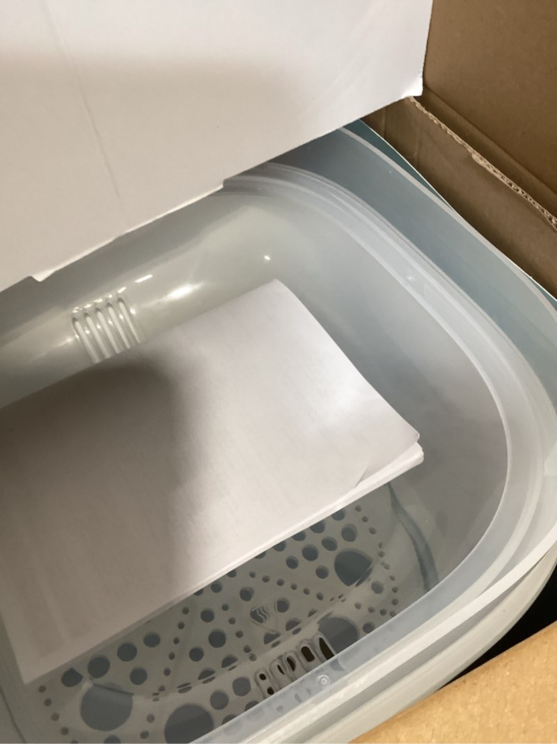Condition photo showing New/Like New for papablic bottle sterilizer and dryer pro max, 13 bottles extra-large capacity for big family, electric steam bottle sanitizer for baby bottles, parts & other newborn essentials