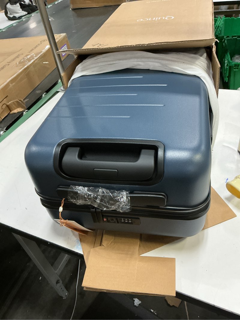 Condition photo showing New/Like New for Expandable Small Carry-On Suitcase, Navy