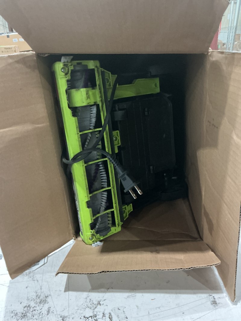 Condition photo showing As Is for bissell 2252 cleanview swivel upright bagless vacuum with swivel steering, powerful pet hair pick up, specialized pet tools, large capacity dirt tank, easy empty