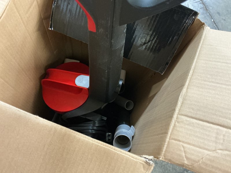 Condition photo showing As Is for dirt devil upright vacuum cleaners - hepa filtration