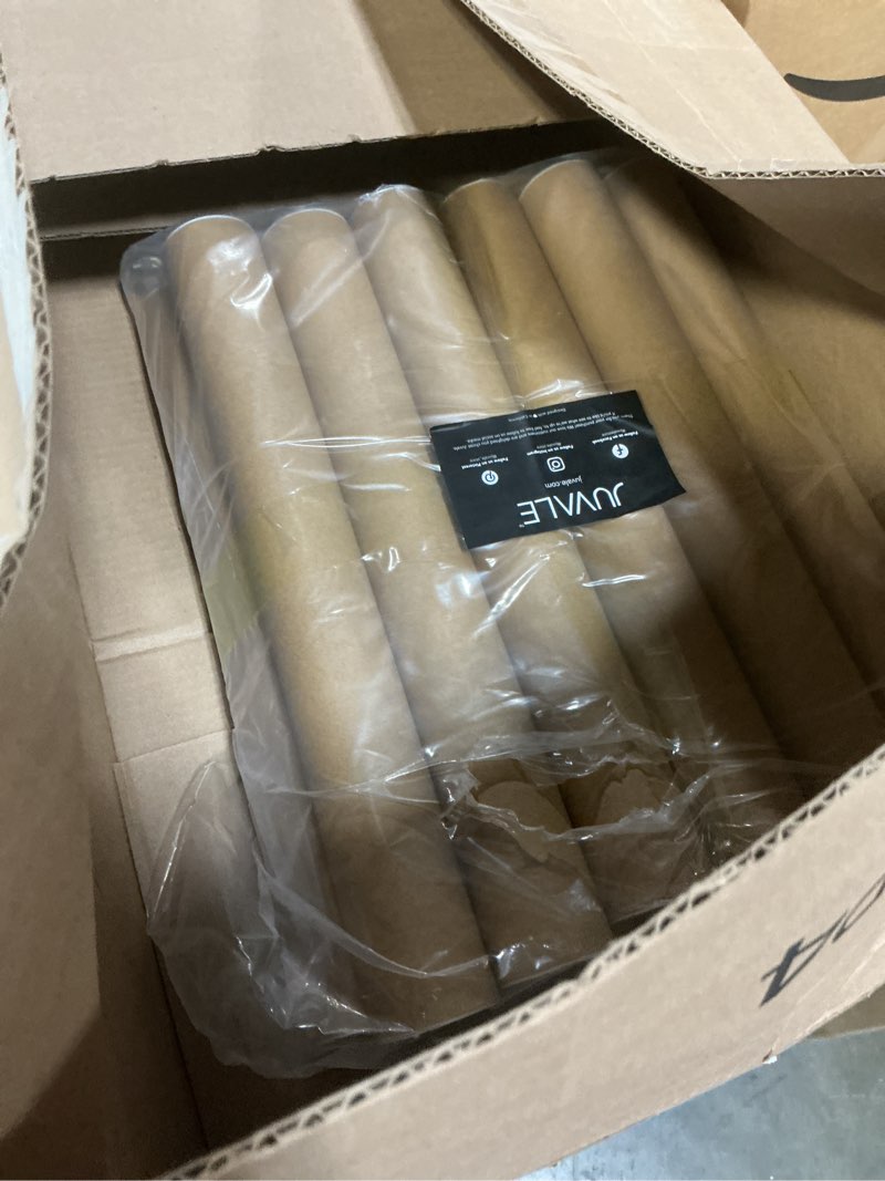 Condition photo showing Good Condition for Juvale 12 Pack Mailing Tubes with Caps, 2x16 Inch Kraft Paper Round Cardboard Mailers for Shipping Posters, Art Prints, Maps, Blueprint (Brown Poster Tube)