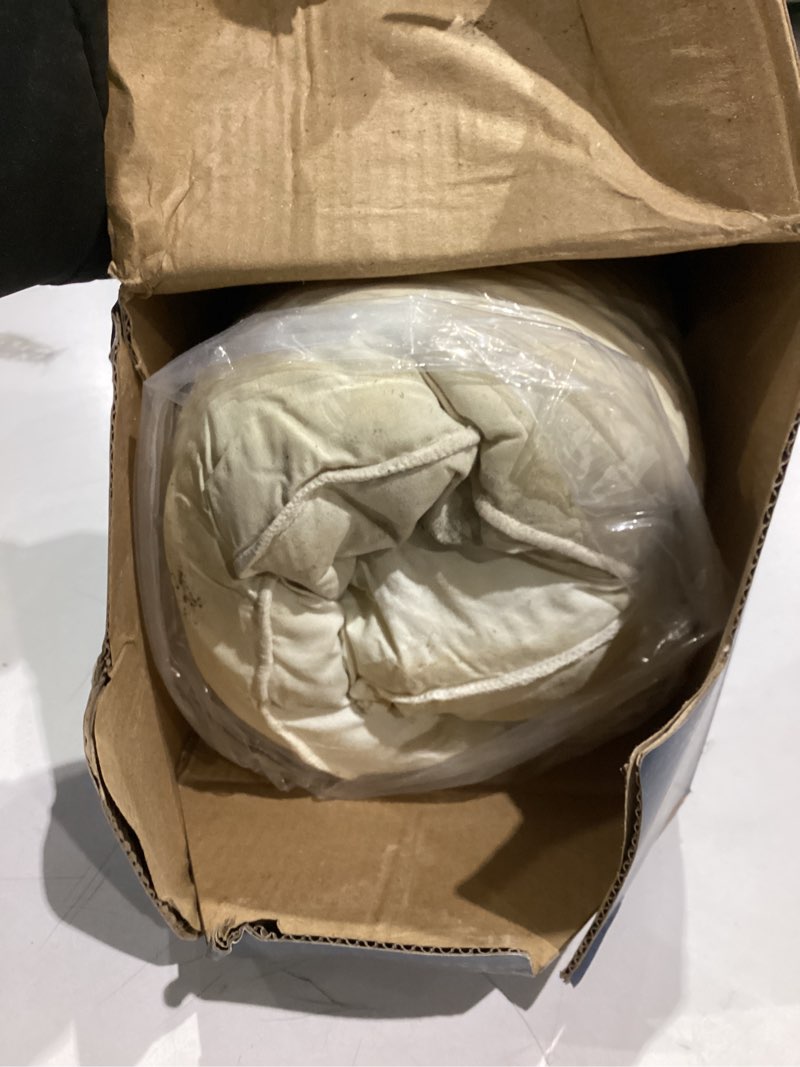 Condition photo showing As Is for FOMI Premium Large Water Sleeping Pillow | Adjustable and Supportive Waterbase Pillow for Preferred Firmness | Orthopedic Comfort Design for Neck Pain Relief | (26” x 17”)