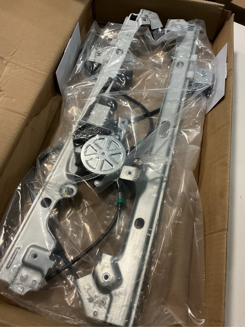 Condition photo showing Good Condition for 741-644 front left driver side power window regulator w/motor compatible with 1999-2006 chevy silverado 1500 2500 3500 tahoe suburban avalanche, gmc sierra yukon/yukon xl, escalade ext esv 741-644(front left)
