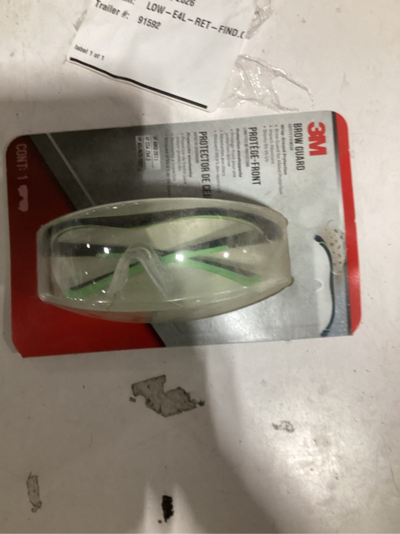 Condition photo showing Good Condition for Brow Guard Sports Inspired Plastic Safety Glasses