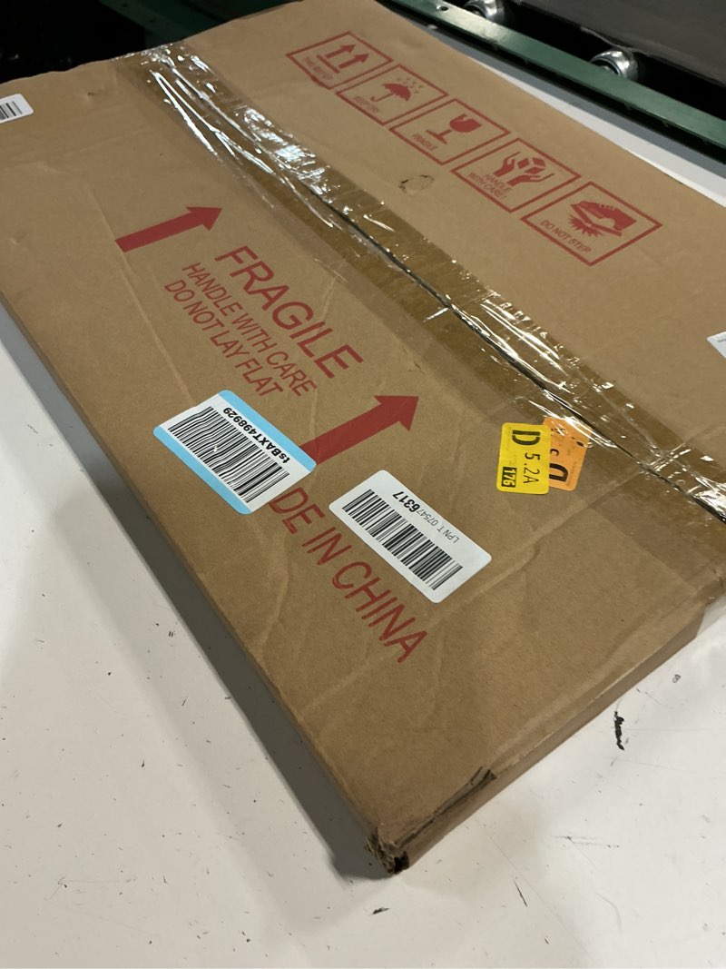 Condition photo showing New/Like New for lavie home 14 x 22 picture frame, large poster frame with high definition plexiglass, horizontal or vertical wall gallery poster frames suitable for photos, artworks, posters,puzzle, gold 1pc 14x22 gold