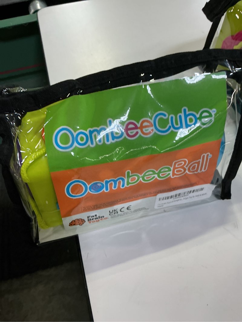 Condition photo showing New/Like New for Fat Brain Toys Lil Dimpl Keychain - Orange - Popping Fidget Toy for Kids & Adults