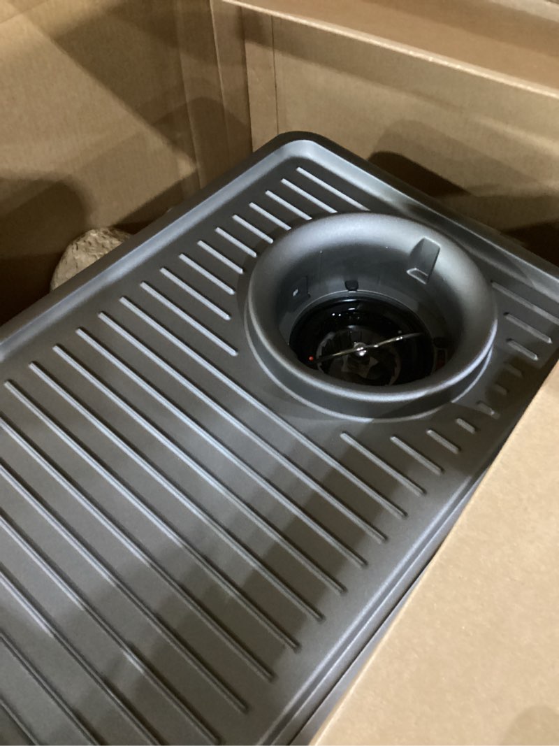 Condition photo showing As Is for Breville Barista Express Espresso Machine BES870XL, Brushed Stainless Steel