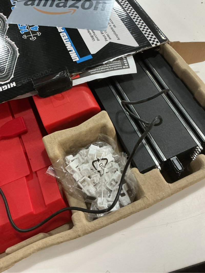 Condition photo showing As Is for Carrera 63519 Police Battery Operated 1:43 Scale Slot Car Racing Track Set with Jump Ramp