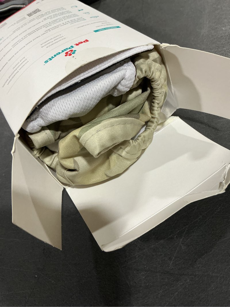 Condition photo showing Good Condition for Pet Parents® Washable Dog Diapers (3pack) + Extendrs® of Durable Doggie Diapers, Premium Dog Diapers Female & Male (Small, Camo) Camo Small (9-15")