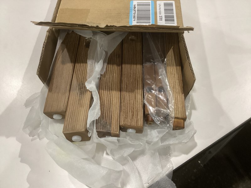 Condition photo showing New/Like New for Boraam Sonoma, Barnwood Wire-Brush, 24-Inch Barnwood Wire-brush Counter Height 1