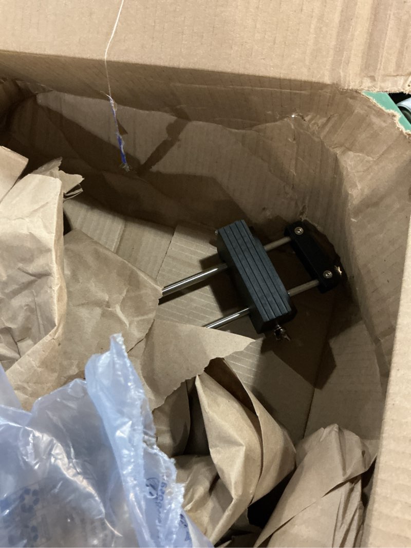 Condition photo showing As Is for scottchen 17-3/4” sink bridge whetstone holder - heavy duty 304 stainless steel sharpening stone base for kitchen sink - adjustable non-slip rubber, rust-proof fits stones 3-1/4" to 14-1/4" 17-3/4"--sink bridge