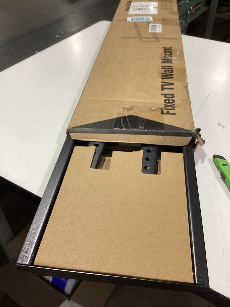 Condition photo showing Good Condition for 85 86 98 100 inch heavy duty tv wall mount for 55-120 inch large tvs up to 220 lbs & 900x600mm vesa, ultra slim fixed tv mount, low-profile tvs bracket, 16" 24" 32" wood stud, fit most 65+ 75+ 120 tvs fix 55-120 inch