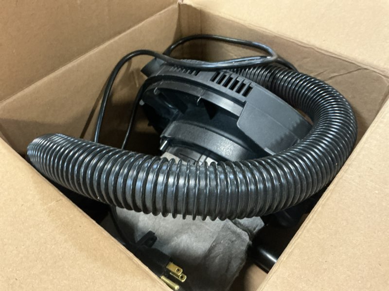 Condition photo showing Good Condition for craftsman cmxevbe17678 1.75 peak hp wet dry vac powerhead, portable shop vacuum compatible with a 5 gallon bucket (sold separately) with filter bag and hose for jobsite, outdoor cleaning