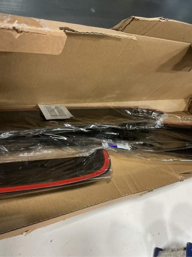 Condition photo showing Good Condition for Window Visors Rain Guards for 2024 2025 2026 Toyota Tacoma Double Cab, Out-Channel Window Vent Wind Deflectors Visors Shades for 24 25 26 Tacoma 4 Full-Size Cab 2024-2026 Toyota Tacoma Double Cab