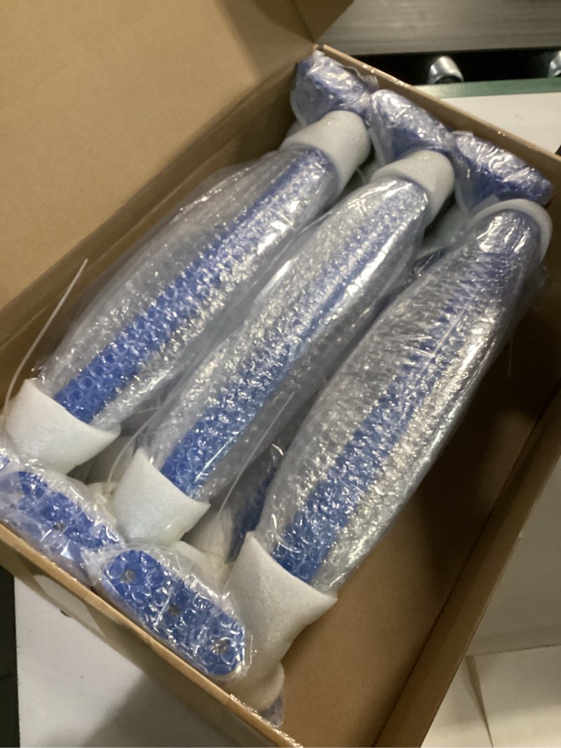 Condition photo showing Good Condition for 17 Inch 6 Pieces Blue Metal Safety Handles for Outdoor Playground - Playset Accessories Handles, Swing Sets Attachment Grab Bars, Kids Hand Grips Monkey Bar for Indoor Play Structure