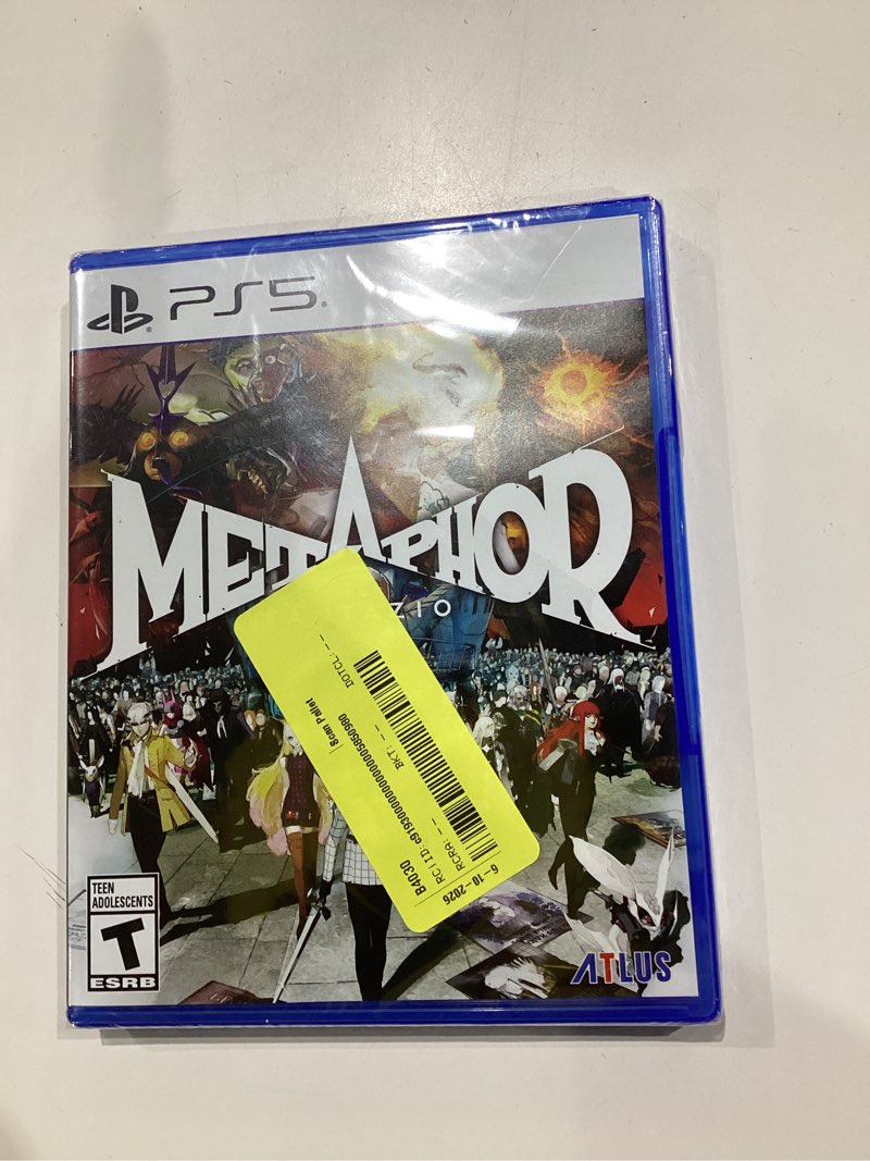 Condition photo showing Good Condition for metaphor: refantazio - playstation 5
