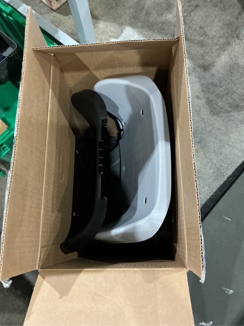 Condition photo showing As Is for cosco kids pronto trend belt-positioning booster car seat, violet diamonds, toddler, unisex