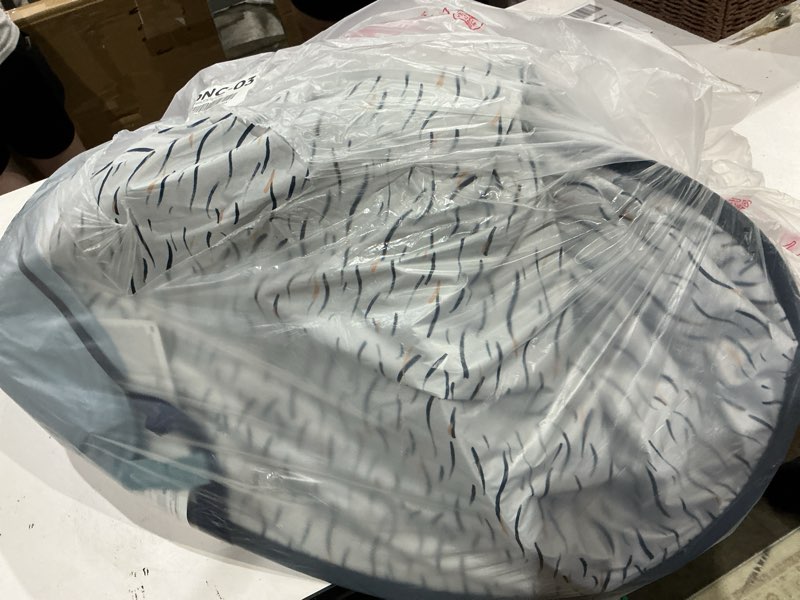Condition photo showing Good Condition for babymoov anti-uv baby & toddler beach tent upf 50+ sun protection with pop up system for easy use & transport, blue waves (summer 2025 edition) blue wave tent