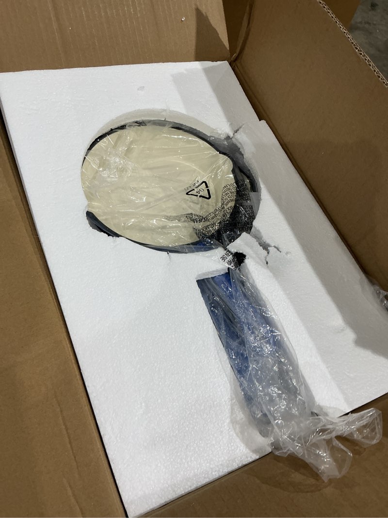 Condition photo showing Good Condition for hisencn enameled cast iron skillet - ceramic coated 8''/9.5''/11'' fry pan set, gas/induction/electric/oven compatible, 3 size frying pans, ptfe & pfoa free, cast iron ceramic cookware, cobalt blue cobalt blue 3 pieces