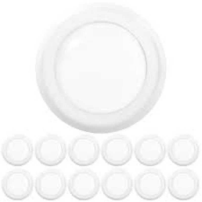 Sunco Lighting 12 Pack 5/6” LED Disk Lights Flush Mount Ceiling Light Fixture Recessed 6000K Dayligh