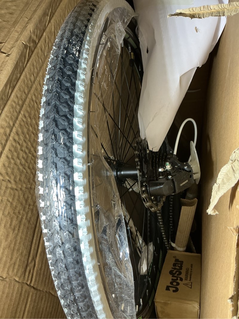 Condition photo showing Good Condition for JOYSTAR Lubbock 20 24 Inch Kids Bike for Boys & Girls Ages 7-12 Years Hardtail Mountain Bike for Kids with 1-Speed/7-Speed Drivetrain, White Wall Knobby Tires, Kids' Bicycle