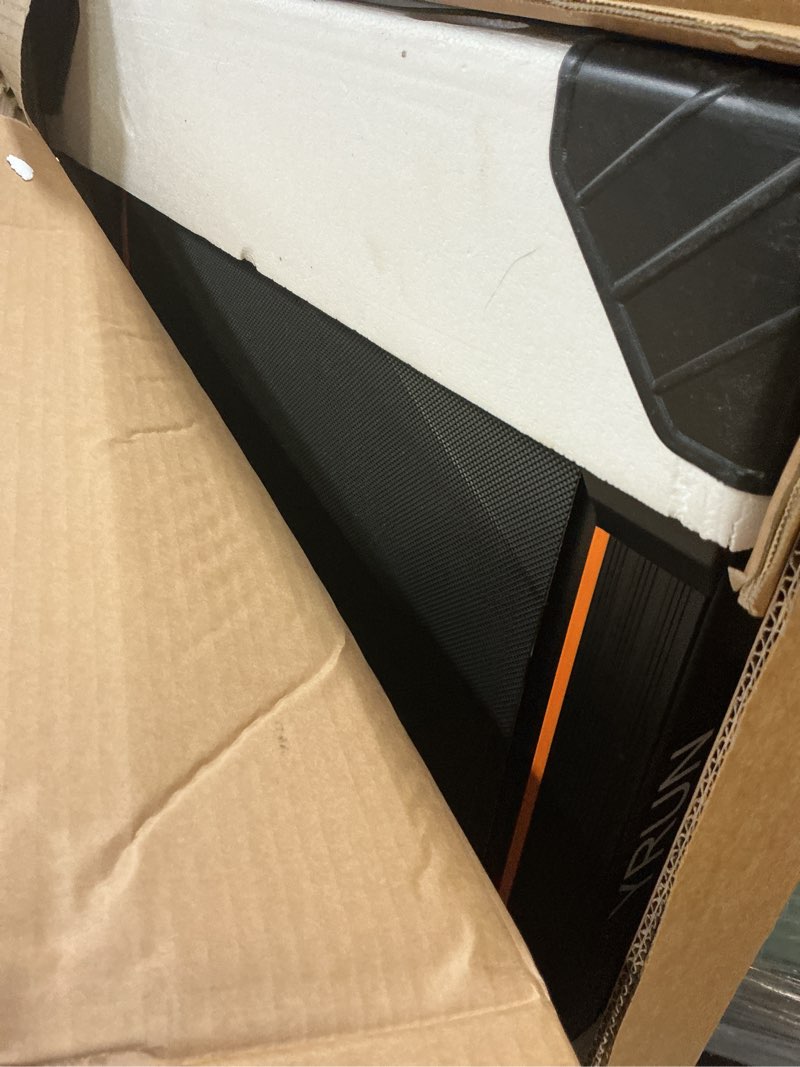 Condition photo showing Good Condition for YRUN NeoSilent Walking Pad Treadmill Under Desk for Home & Office with BLDC Core and Extra-Large Belt, App Control, Portable and Compact for Small Space Orange Black