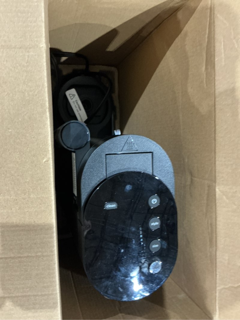 Condition photo showing As Is for ninja | coffee maker | single serve |brew with coffee pods & grounds| compatible with k-cup coffee pods | 4 brew styles, up to 24oz cup sizes & 56oz removable reservoir | black | pb051 standard black