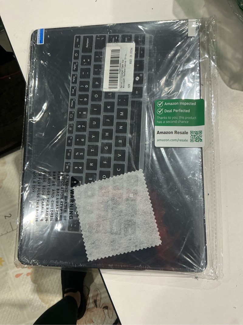 Condition photo showing Good Condition for batianda crystal case for 15-inch microsoft surface laptop 8 for business 2026 release & surface laptop (7th edition 2024) lightweight durable hardshell with keyboard cover & screen protector, black