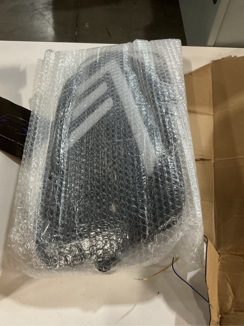 Condition photo showing New/Like New for led fog lights white daytime running lights (drl) amber turn signal lights compatible with 2017-2021 10th gen honda civic hatchback style 3