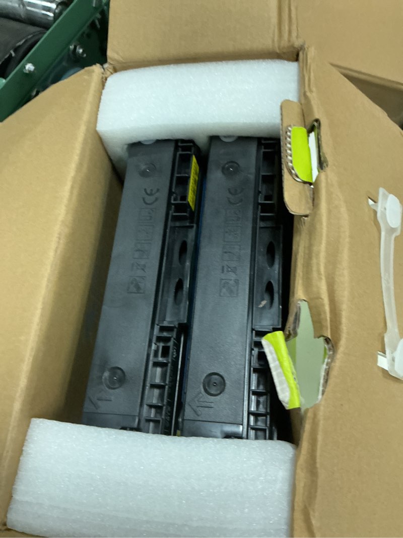 Condition photo showing As Is for 218a toner cartridges 4 pack with chip mfp 3301sdw 3201dw 3301 3201 toner replacement for hp 218a 218x works color laserjet pro mfp 3301fdw 3301cdw 3201dw 3301sdw printer (black cyan yellow magenta)