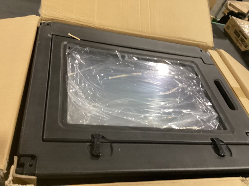 Condition photo showing Good Condition for fxw auraspace acrylic indoor dog playpen for small and medium dogs, 30 inch, 10 panels, black black 30"h 10 panels