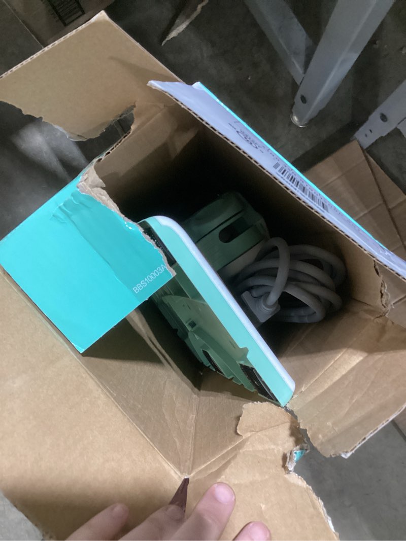 Condition photo showing Good Condition for Shark Steam Mop with 2 Machine Washable Dirt Grip Pads, Removable Water Tank, Lightweight, Steam Cleaner for sealed Hard Floors, Marble, Stone, Hardwood, Tile, Laminate, White/Seafoam, S1000