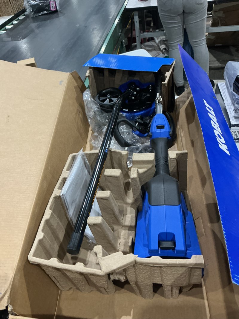 Condition photo showing As Is for kobalt 40-volt 40-volt 9-in handheld battery lawn edger (battery not included)